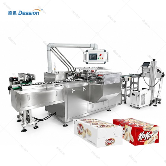 Automatic Cartoning Machine for Candy Bars & Wafer Sticks